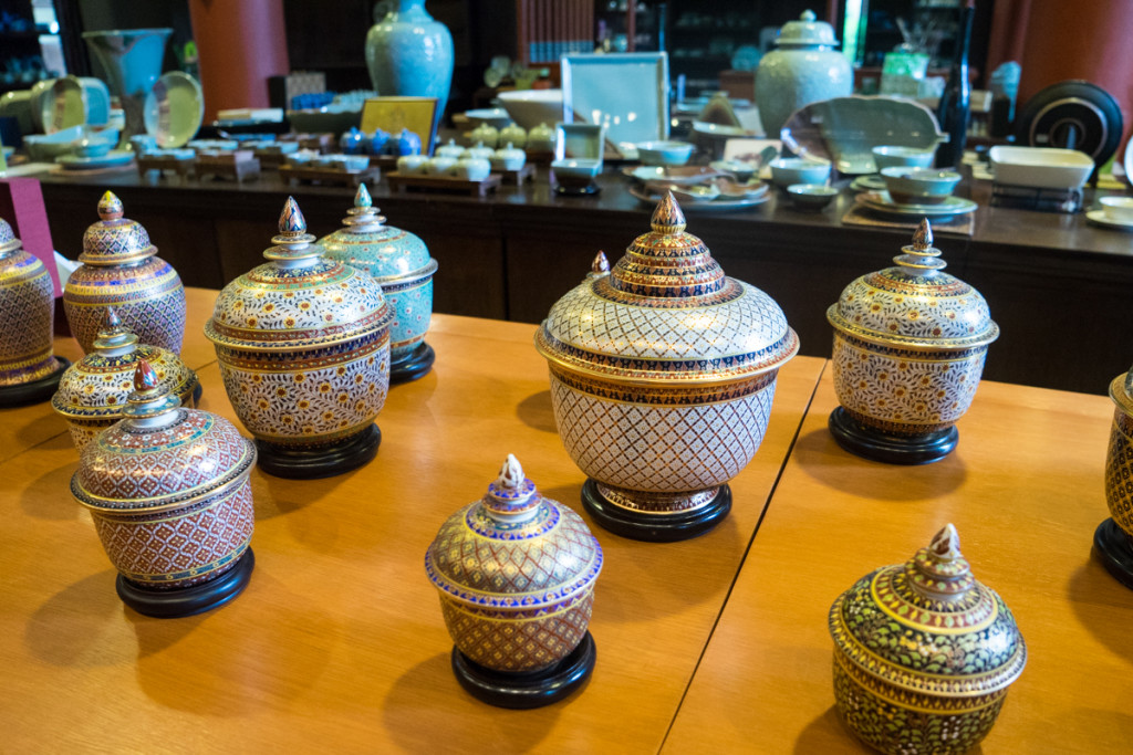 pottery at Siam Celadon
