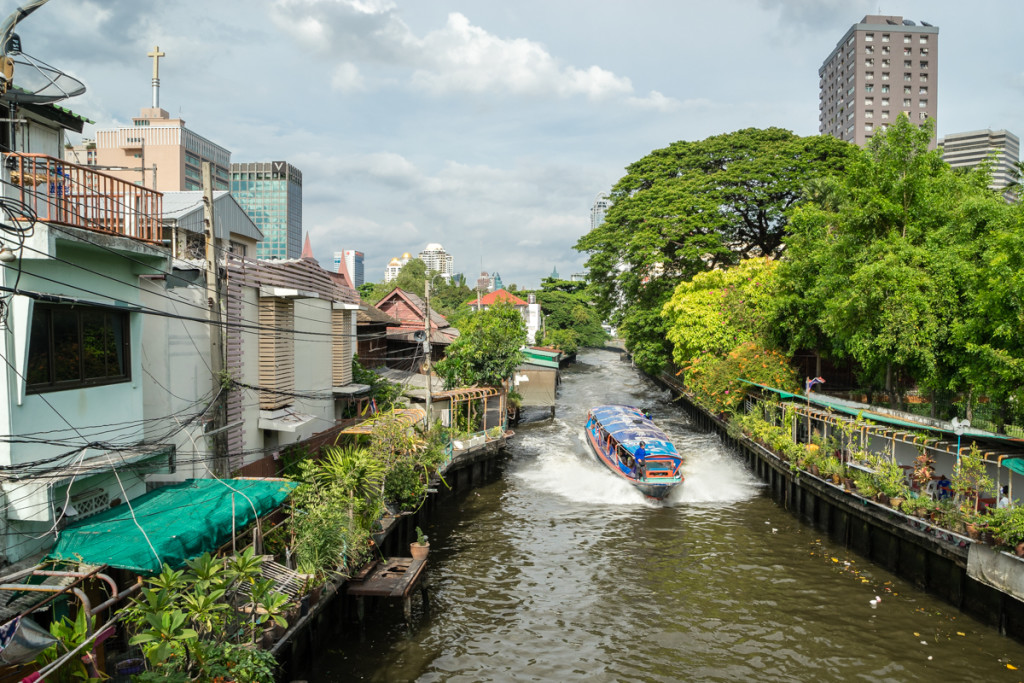 San Saeb canal Bangkok