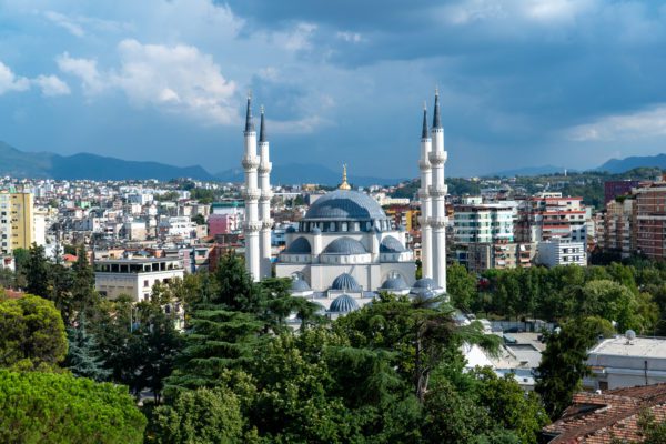 Tirana Albania mosque